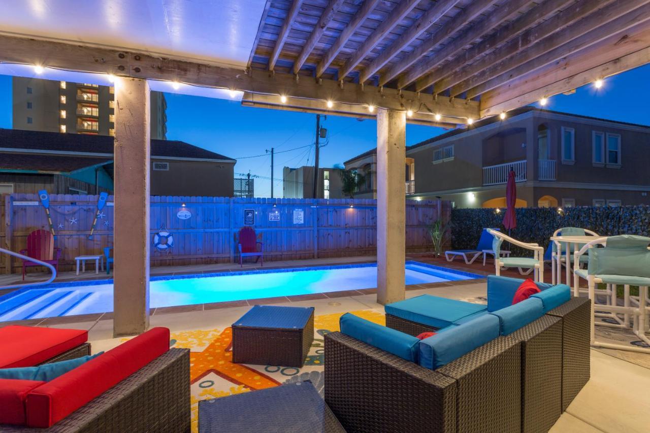 House Of Neptune Steps From The Sea And Private Pool South Padre Island Exterior photo