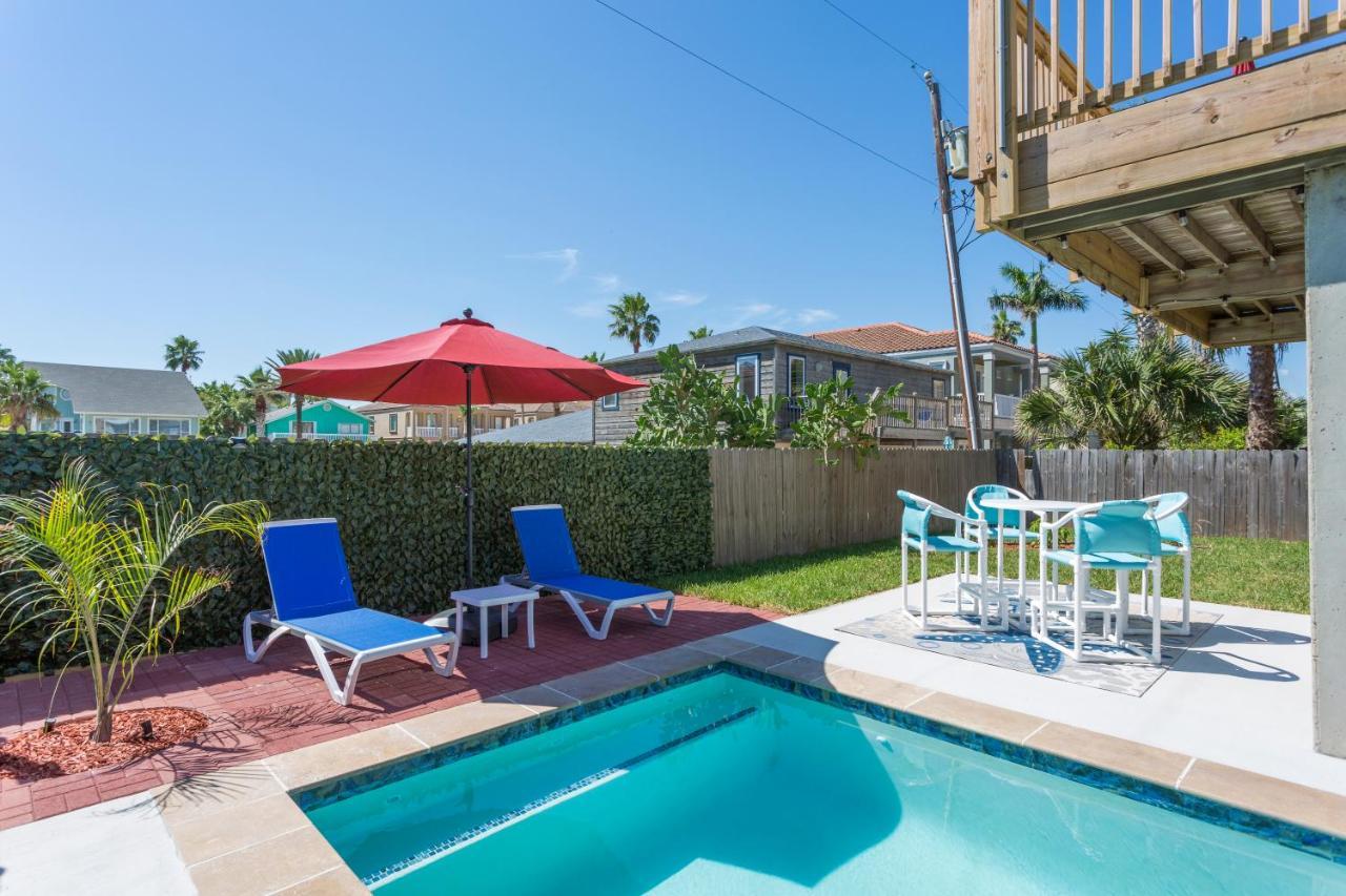 House Of Neptune Steps From The Sea And Private Pool South Padre Island Exterior photo